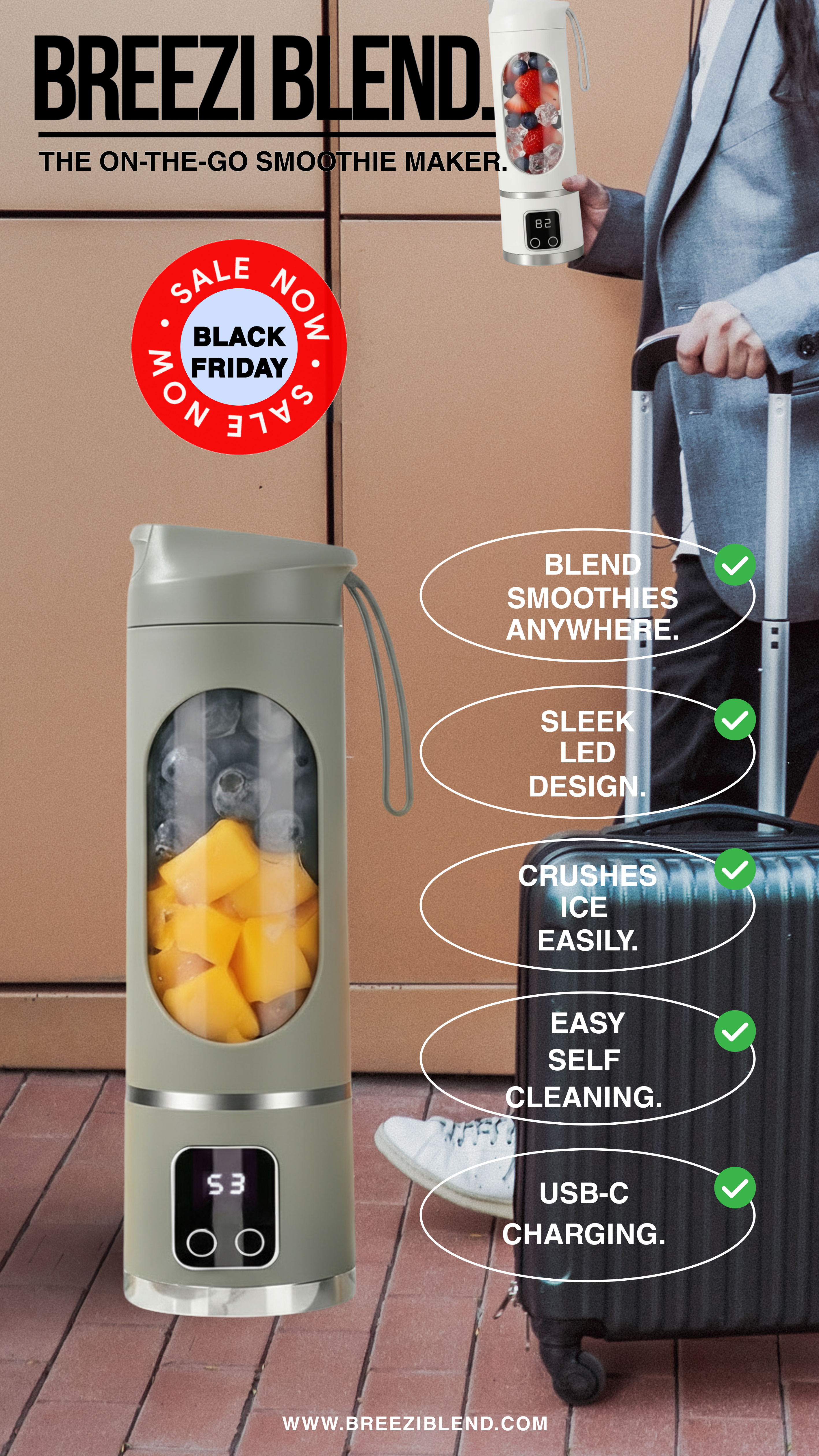 The Portable Blender Bottle.