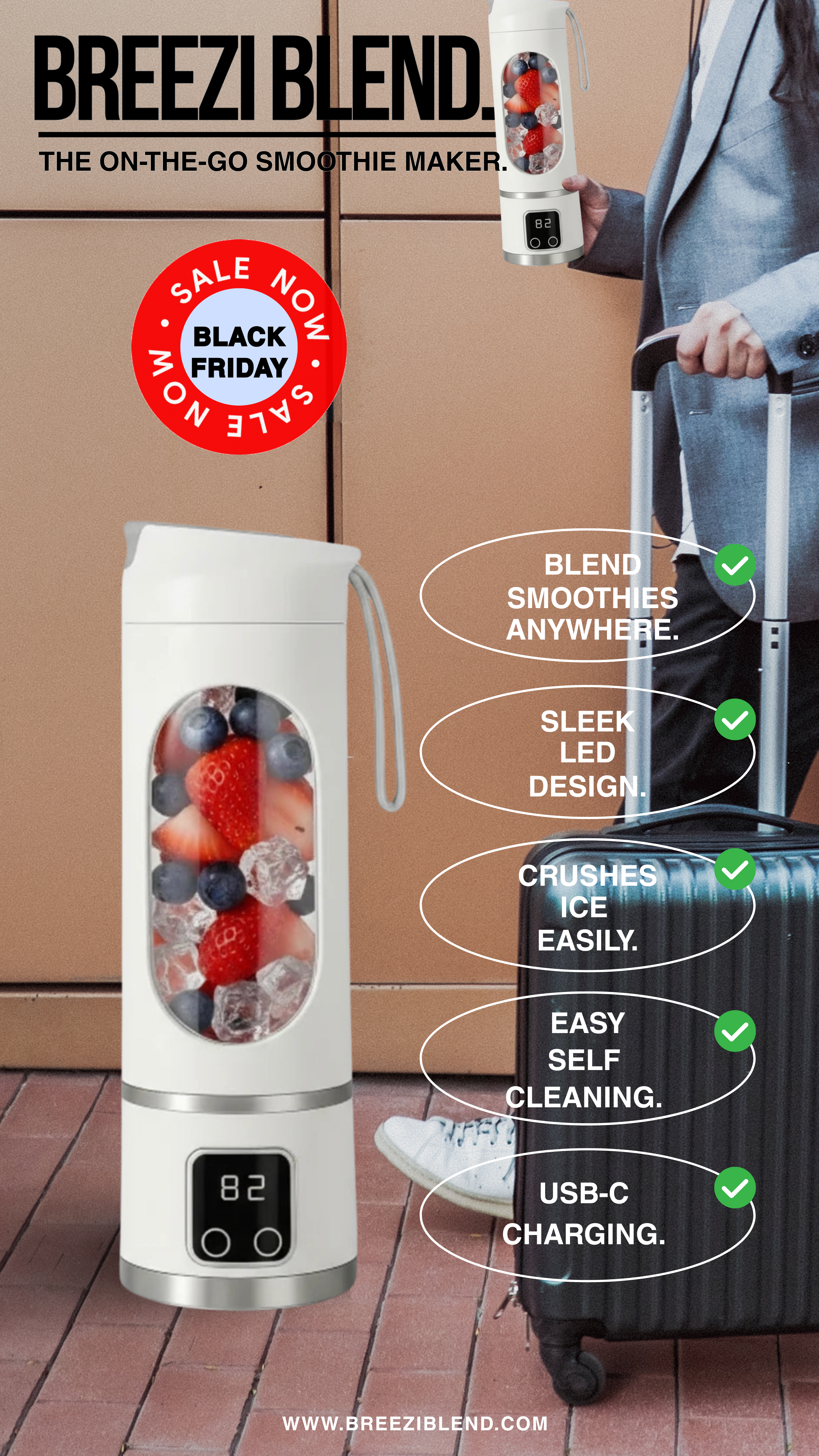 The Portable Blender Bottle.